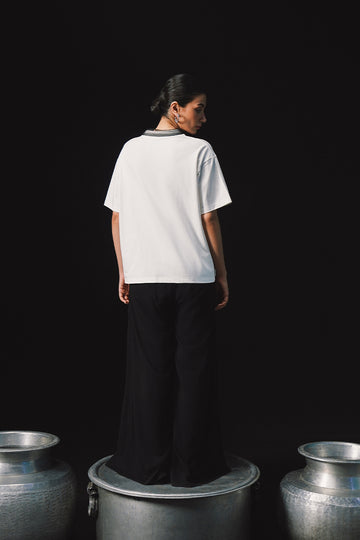 ‘Aura’ Flared Logo Trousers (Women)